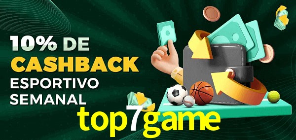 10% de bônus de cashback na top7game